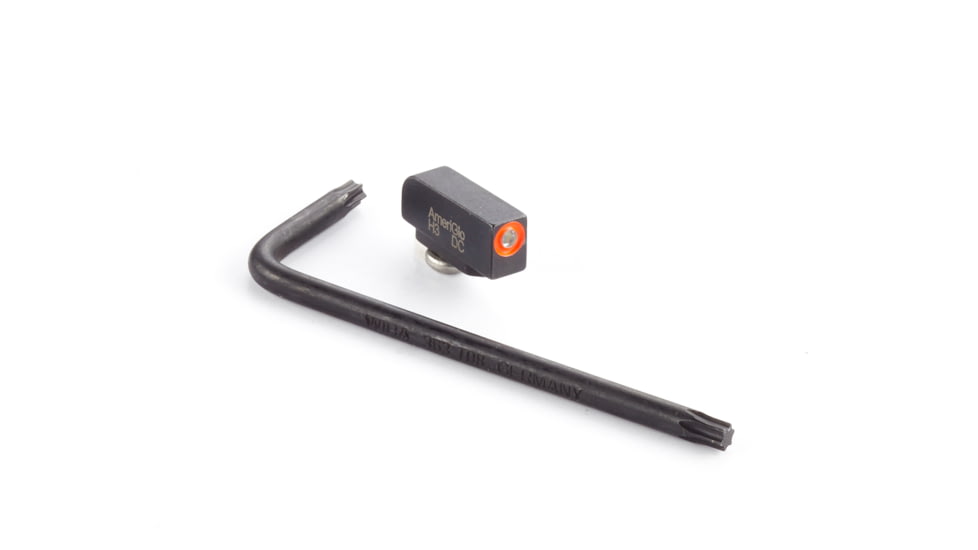 Wilson Combat Snag-Free Front Sight, EDC X9, Green/Orange, 850OT