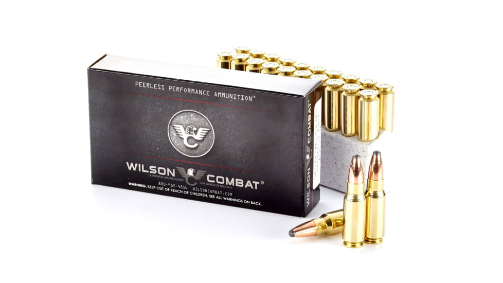 Wilson Combat Speer .375 SOCOM 235 Grain Hard Cast Brass Cased Pistol Ammo, 20 Round, A375-235-HC-20RD