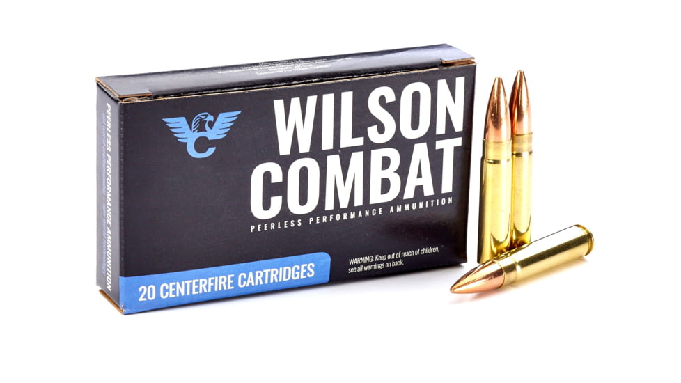 Wilson Combat Speer TNT 7.62x40mm Wilson Tactical 125 Grain Brass Cased Pistol Ammo, 20 Round, A762-125-TNT-20RD