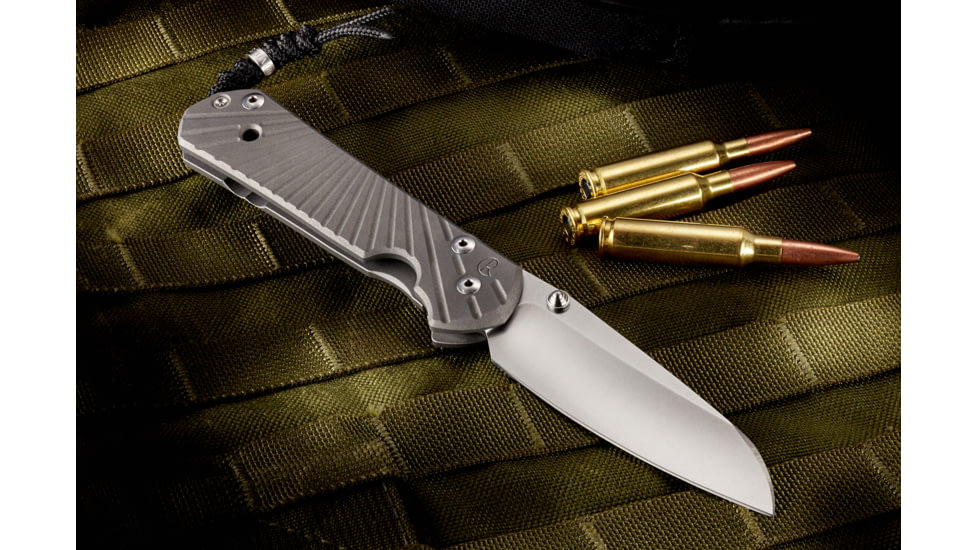 Wilson Combat Star-Benza 21 Insingo Blade Folding Knife, Titanium Framelock, Large, WTK-STARBENZA21-LG