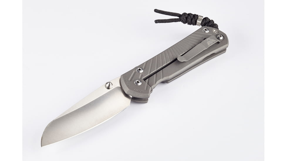 Wilson Combat Star-Benza 21 Insingo Blade Folding Knife, Titanium Framelock, Large, WTK-STARBENZA21-LG