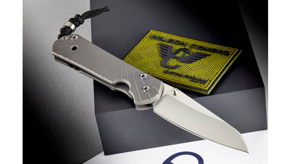 Wilson Combat Star-Benza 21 Insingo Blade Folding Knife, Titanium Framelock, LH, WTK-STARBENZA21-L
