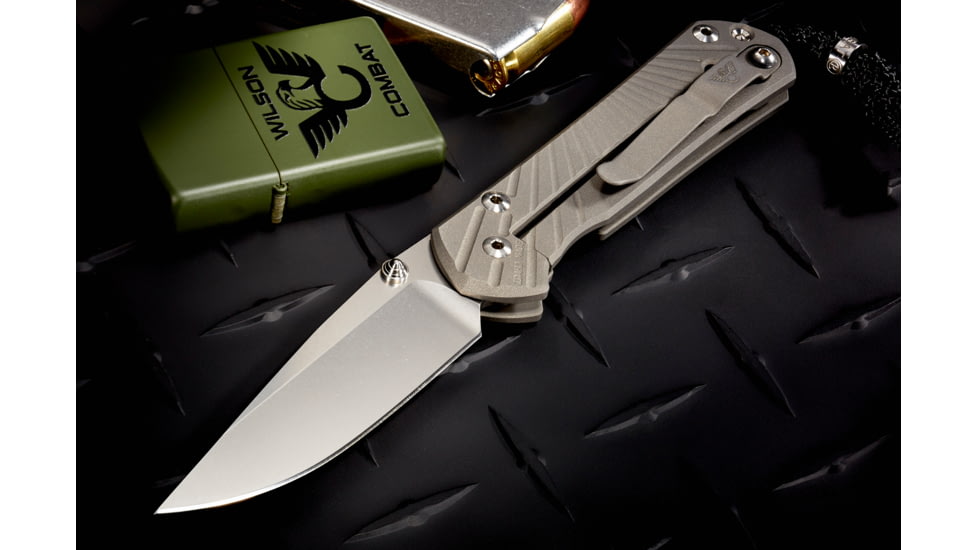 Wilson Combat Star-Benza Titanium Framelock, Left Hand, Wilson Tactical, Chris Reeve Knives WTK-STAR-BENZA-LH