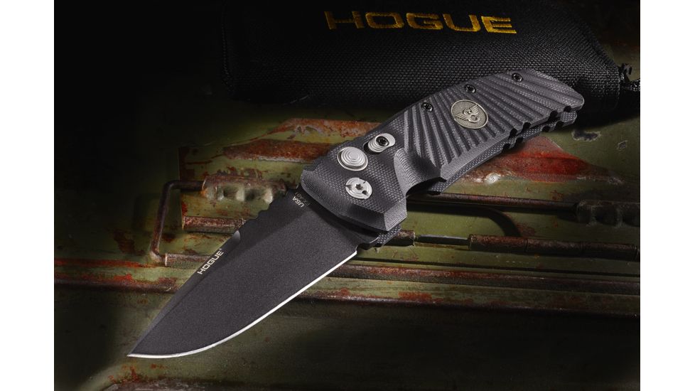 Wilson Combat Star-Light Automatic, 3.5in Drop Point Blade, Wilson Combat, Hogue Knives WTK-STARLIGHT-A-DB