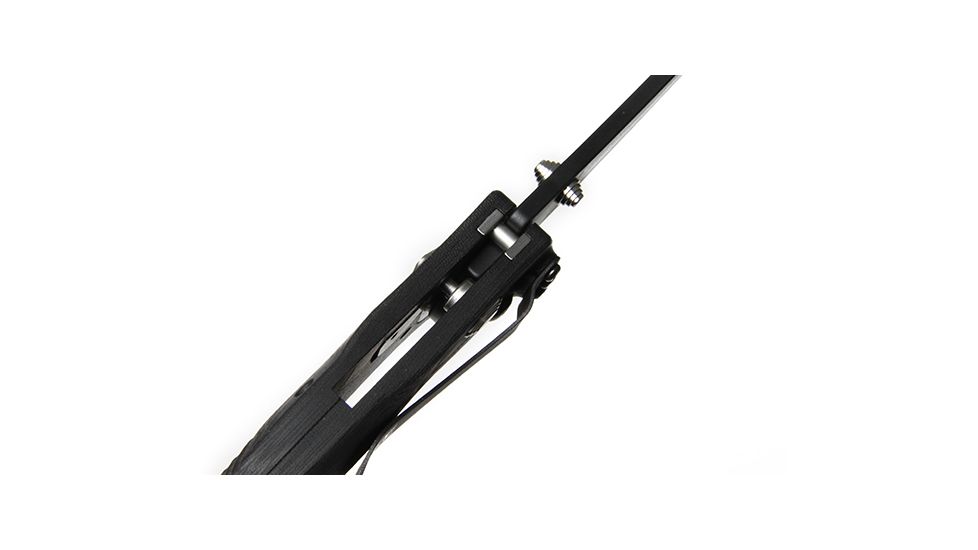 Wilson Combat Star-Light Radius Tactical, Black G-10, Black Plain, 4in., WTK-SL-RADIUS-L