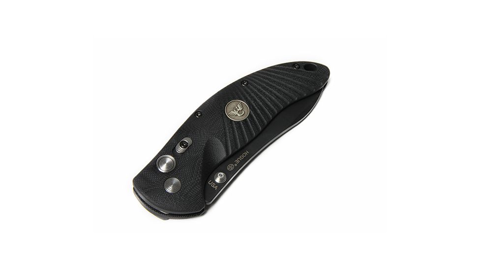 Wilson Combat Star-Light Radius Tactical, Black G-10, Black Plain, 4in., WTK-SL-RADIUS-L
