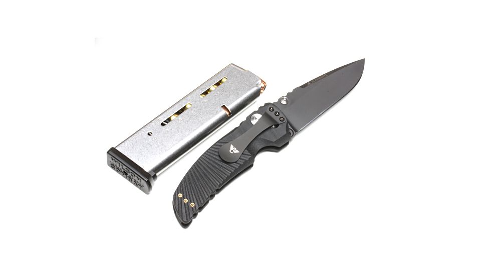 Wilson Combat Star-Light Tactical, Black G-10 Handle, Black Plain, 3.5in., WTK-STARLIGHT