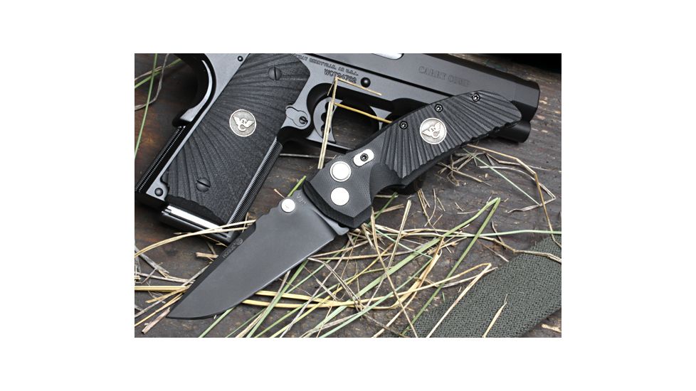 Wilson Combat Star-Light Tactical, Black G-10 Handle, Black Plain, 3.5in., WTK-STARLIGHT