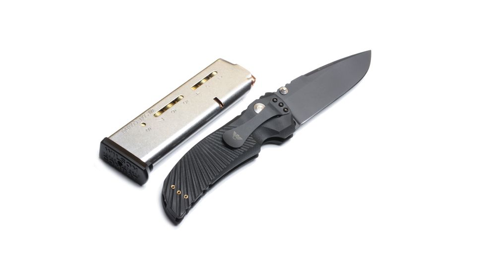 Wilson Combat Star-Light Tactical, Black G-10 Handle, Black Plain, 4in., WTK-STARLIGHT-L