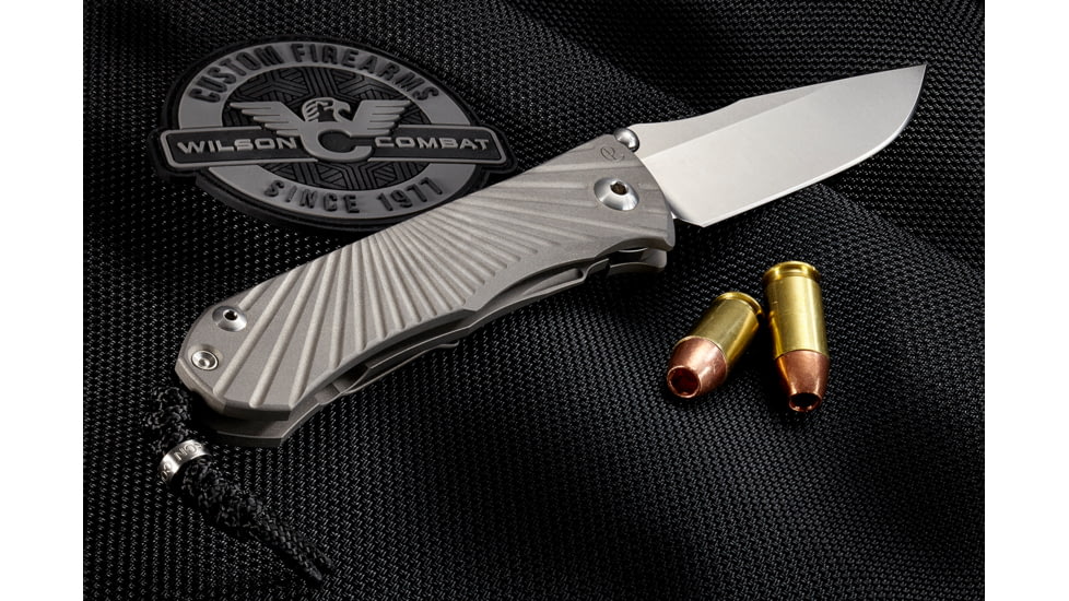 Wilson Combat Star-Tac Titanium Framelock, Left Hand, Wilson Tactical, Chris Reeve Knives WTK-STARTAC-LH
