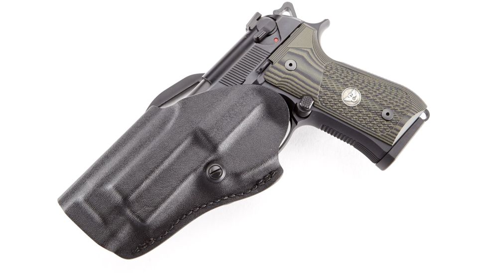 Wilson Combat TacSport-Holster, Beretta 92, 96, Right-Hand, 1.5in Belt, Black Kydex, TS4BKR15