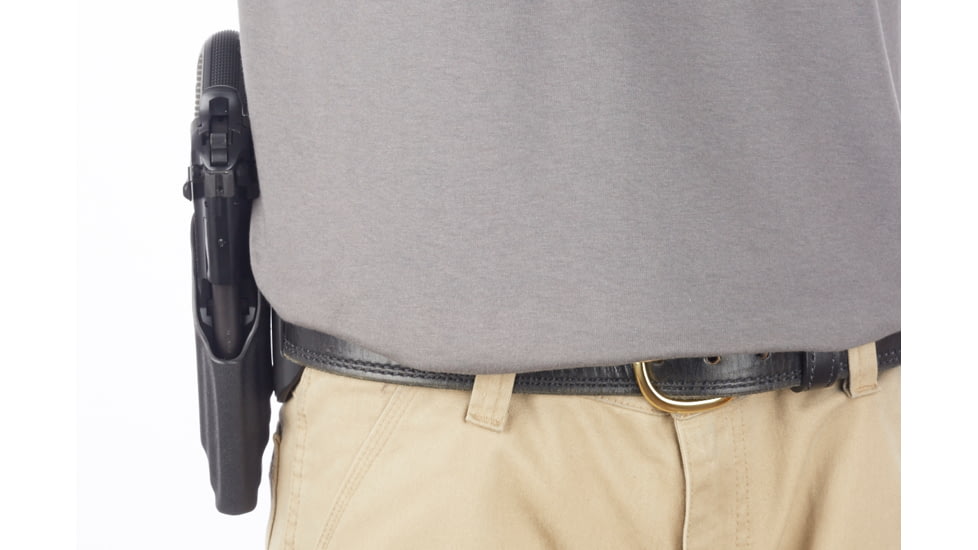 Wilson Combat TacSport-Holster, Beretta 92, 96, Right-Hand, 1.5in Belt, Black Kydex TS4BKR15