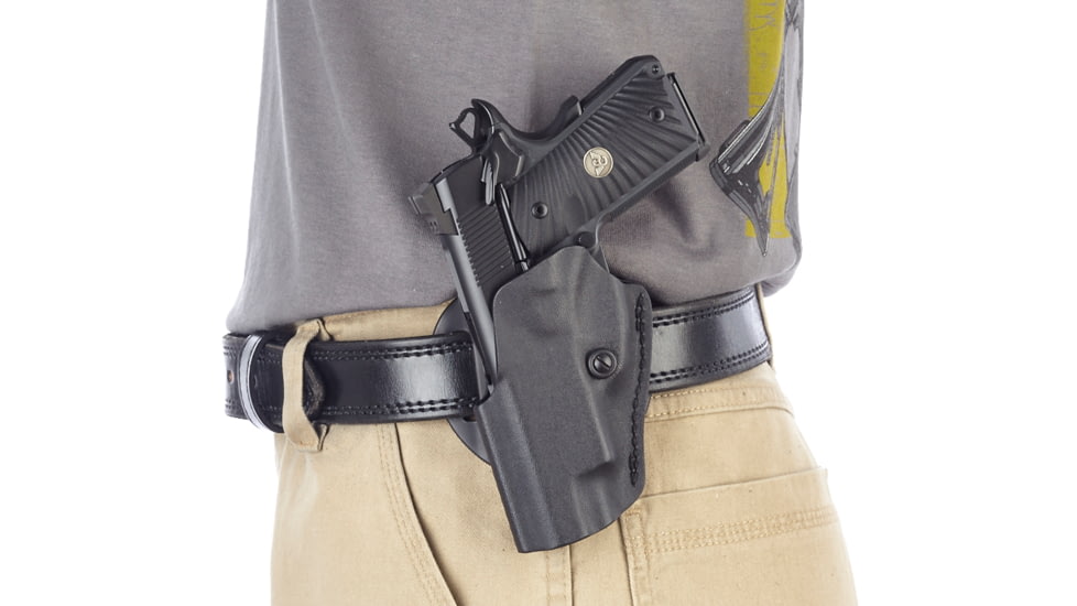 Wilson Combat TacSport-Holster-Compact, 1911, Left-Hand, 1.5in Belt, Black Kydex TS2BKL15