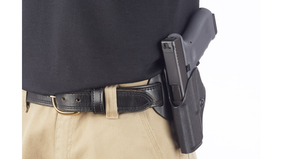 Wilson Combat TacSport-Holster, Glock 17, 22, 31, Left Hand, 1.5in Belt, Black Kydex TS6BKL15
