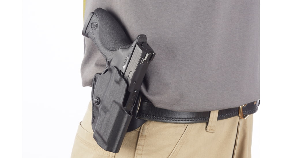 Wilson Combat TacSport-Holster, SW-MP, Right Hand, 1.5in Belt, Black Kydex TS13BKR15