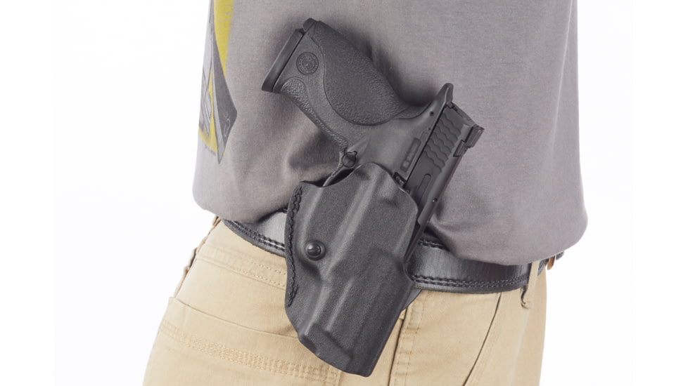 Wilson Combat TacSport-Holster, SW-MP, Right Hand, 1.5in Belt, Black Kydex TS13BKR15