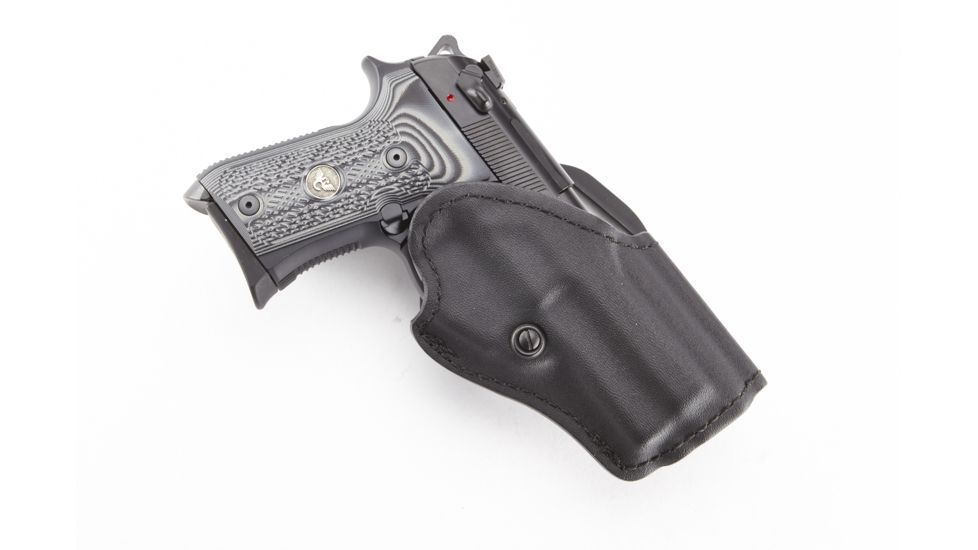 Wilson Combat Tactical Assault Holster, Beretta 92/96 Compact, Right Hand, 1.5in Belt, Black Kydex, Black TA12BKR15