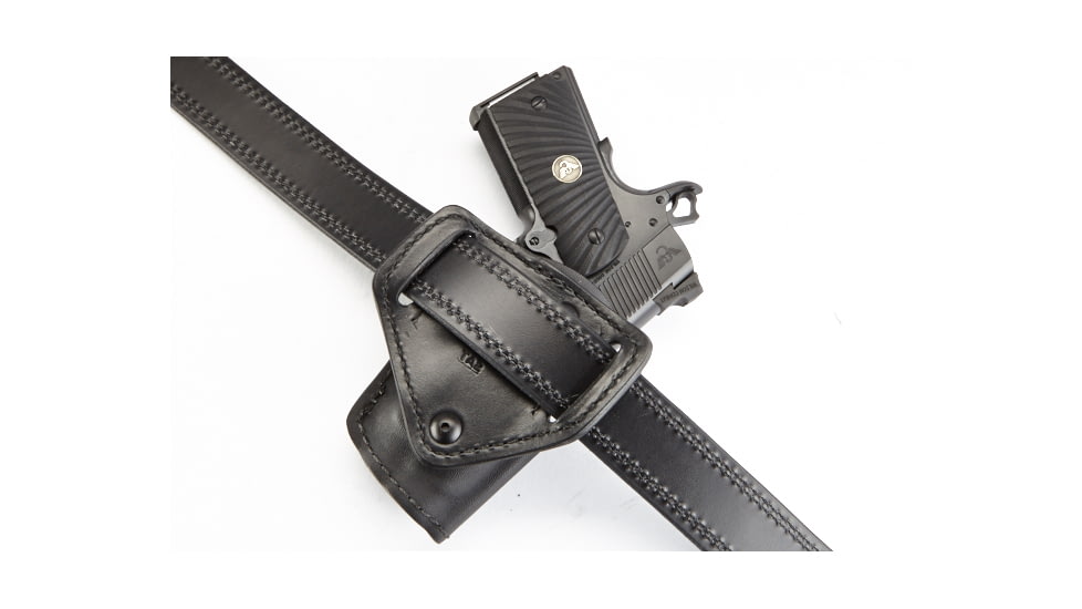 Wilson Combat Tactical Assault Holster, Compact 1911, Left Hand, 1.5in Belt, Black Kydex TA2BKL15