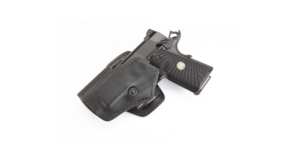 Wilson Combat Tactical Assault Holster, Compact 1911, Left Hand, 1.5in Belt, Black Kydex TA2BKL15