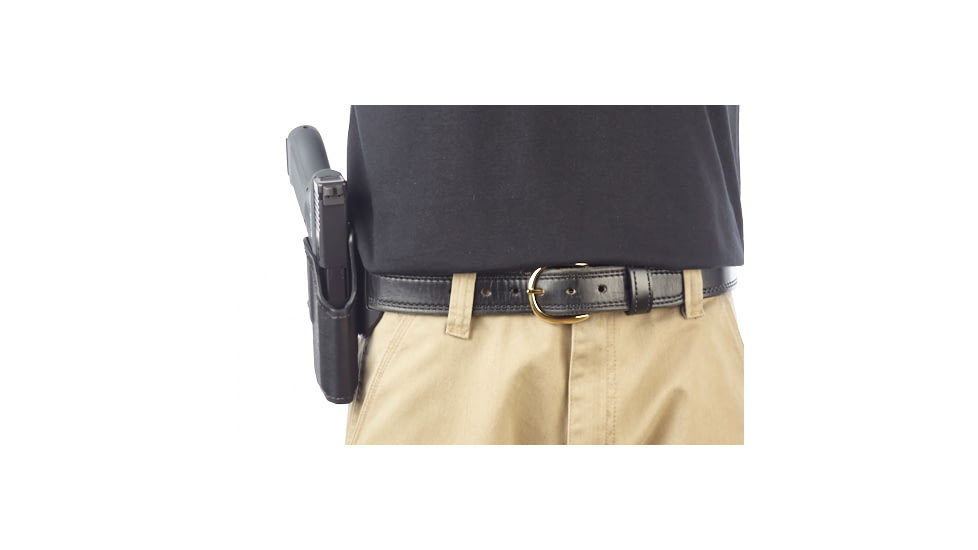 Wilson Combat Tactical Assault Holster, Glock 17, 22, 31, Right Hand, 1.5in Belt, Black Kydex TA6BKR15