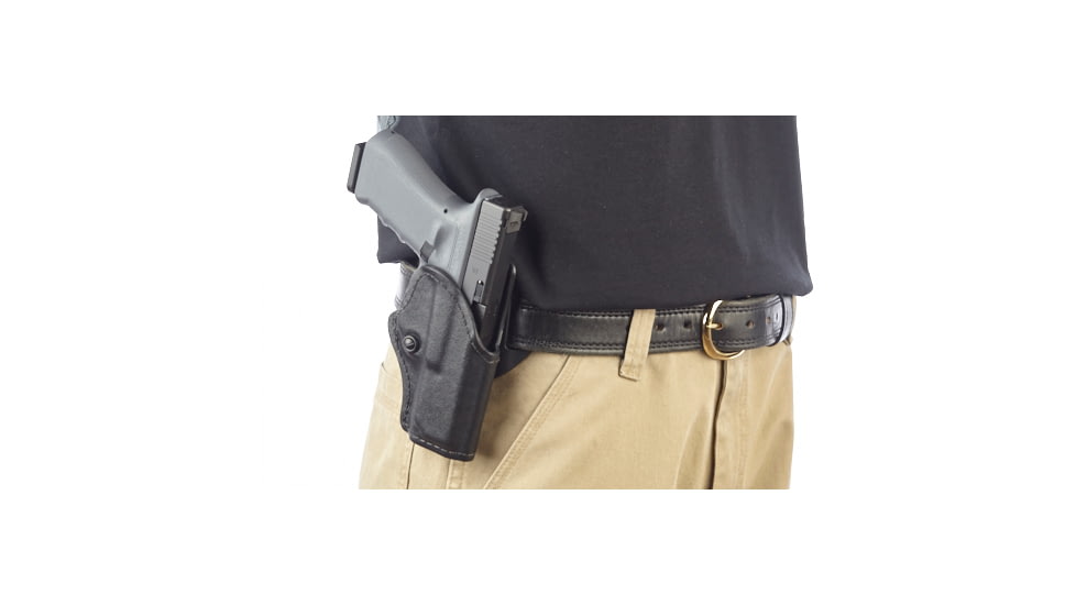 Wilson Combat Tactical Assault Holster, Glock 17, 22, 31, Right Hand, 1.5in Belt, Black Kydex TA6BKR15