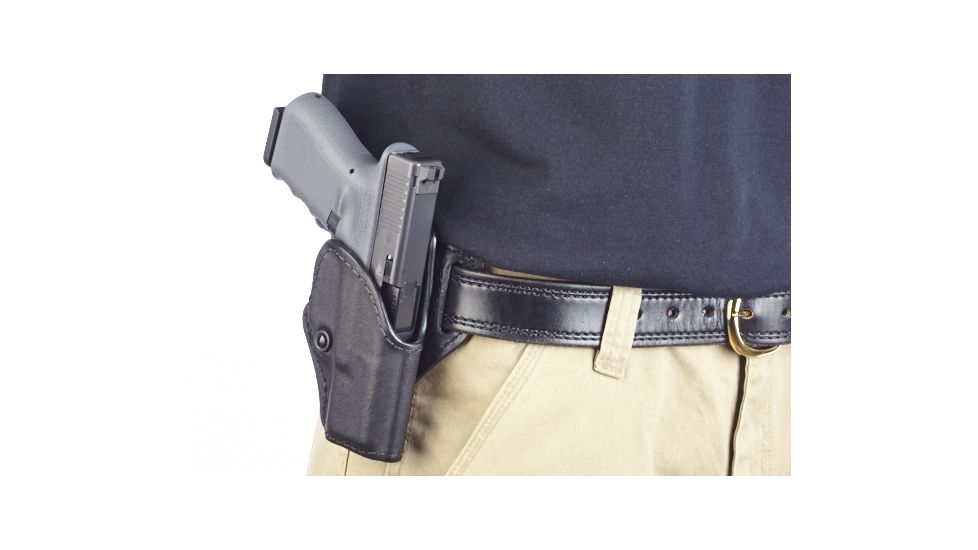 Wilson Combat Tactical Assault Holster, Glock 19/23/32, Right Hand, 1.5in Belt, Black Kydex, Black TA5BKR15