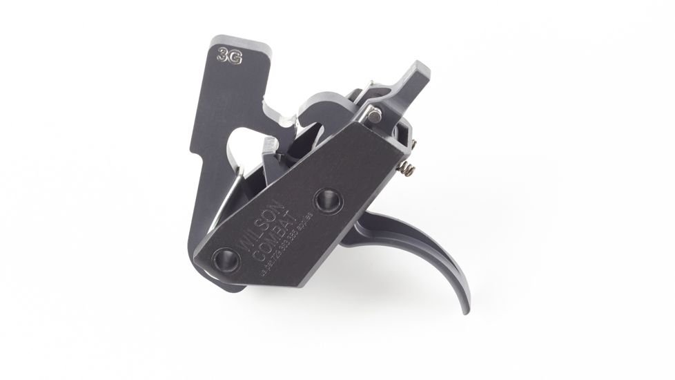 Wilson Combat Tactical Trigger Unit, 3-Stage, AR-15 Platform, 3.5 - 4 lb Pull Weight, Black, TR-TTU-3G