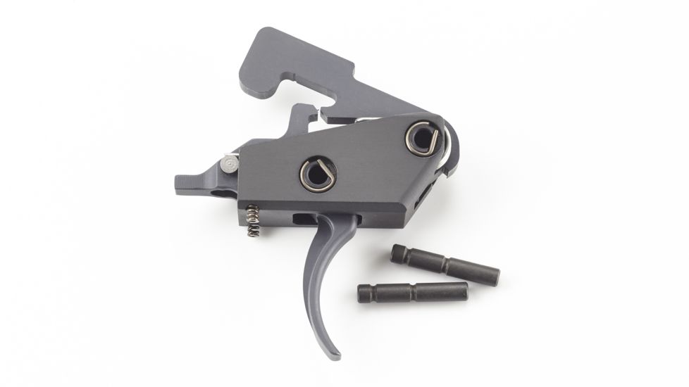 Wilson Combat Tactical Trigger Unit, Single Stage, AR-15 Platform, 5 - 5.75 lb Pull Weight, Gray, TR-TTU-MIL