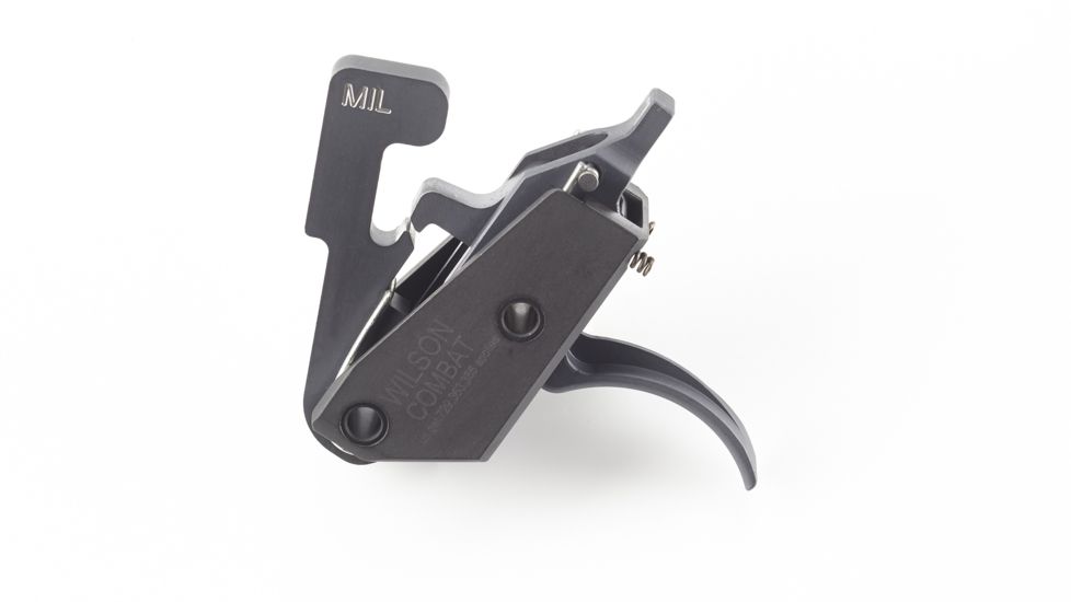 Wilson Combat Tactical Trigger Unit, Single Stage, AR-15 Platform, 5 - 5.75 lb Pull Weight, Gray, TR-TTU-MIL