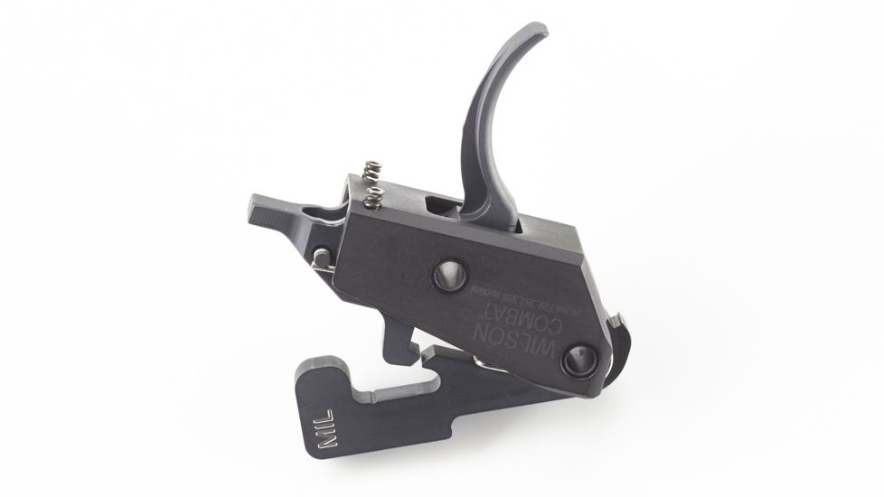 Wilson Combat Tactical Trigger Unit, Single Stage, AR-15 Platform, 5 - 5.75 lb Pull Weight, Gray, TR-TTU-MIL