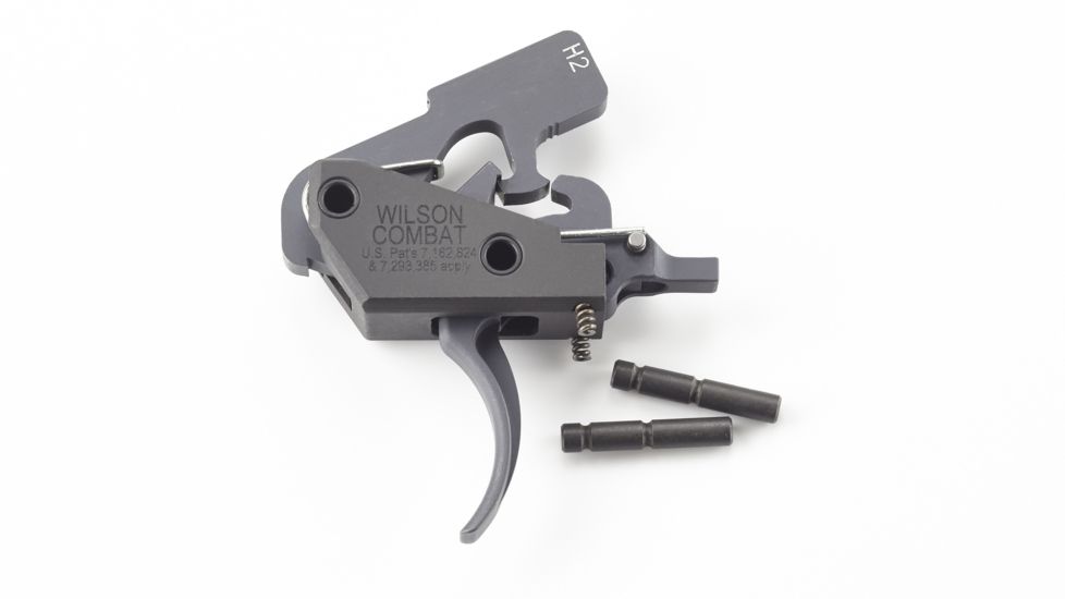 Wilson Combat Tactical Trigger Unit, 2-Stage, AR-15 Platform, 4.5 - 5 lb Pull Weight, Black, TR-TTU-H2