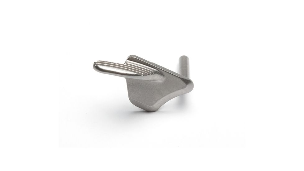 Wilson Combat Thumb Safety, Tactical Lever, Bullet Proof, Stainless 6SNBP