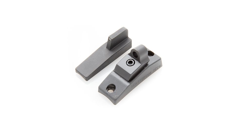 Wilson Combat Trak-Lock II Ghost Ring Sight Set, 12 Gauge, Tritium Front SGTL2-TF-12