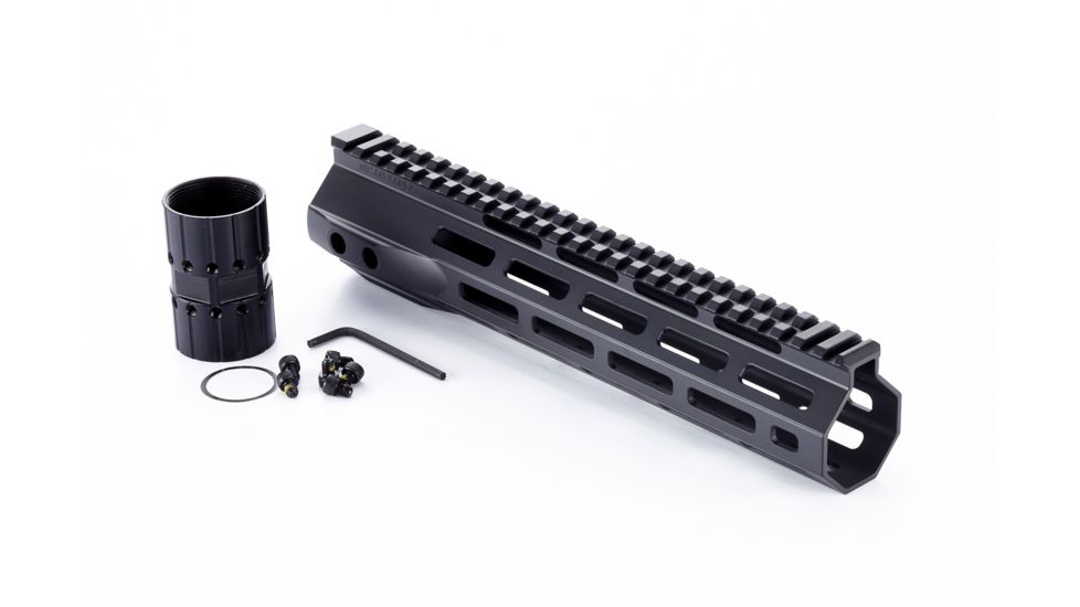 Wilson Combat TRMLOKAR1010 AR-10 M-Lok Handguard 6005A-T5 Aluminum Black Hard Co
