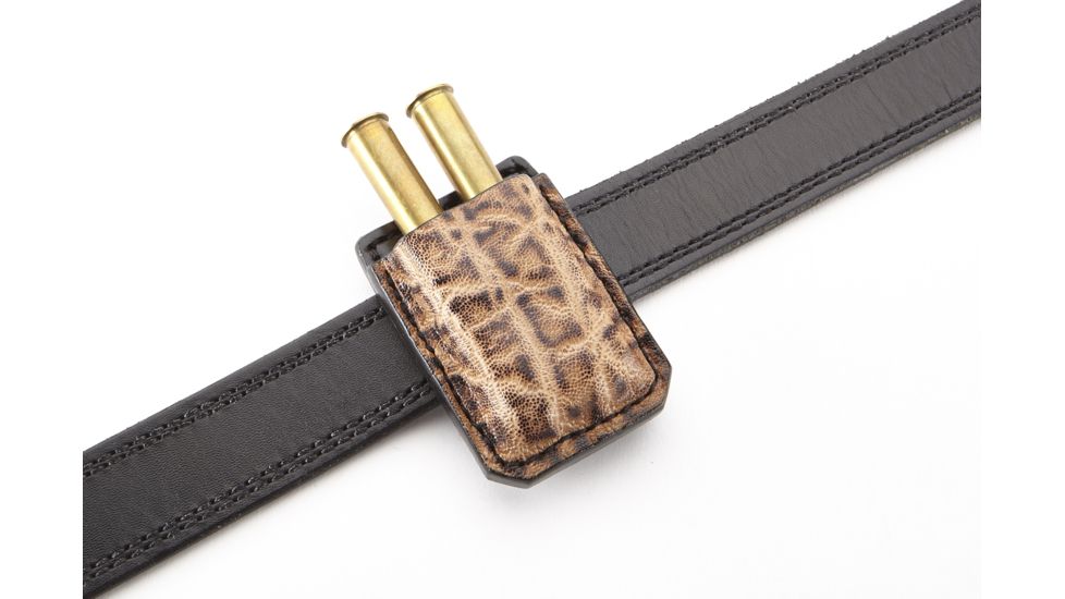 Wilson Combat Two Round Cartridge Pouch, Brown Elephant DCP1BRE15