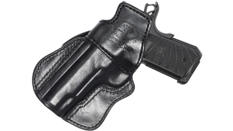 Wilson Combat Undercover Professional Cowhide Leather Inside the Waistband Holster, 1911 Commander/1911 Compact, Right, Black, UP2BLR15