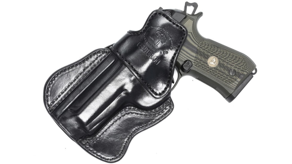 Wilson Combat Undercover Professional Cowhide Leather Inside the Waistband Holster, Beretta 92/96 Compact/Centurion, Right, Black, UP12BLR15