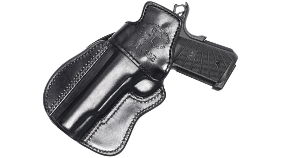 Wilson Combat Undercover Professional Cowhide Leather Inside the Waistband Holster, Full-Size 1911, Right, Black, UP1BLR15