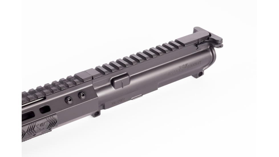 Wilson Combat Upper, Complete, Forged, 300 HAMR, Ranger, Mid Length, 16in, Round, Q-Comp, 1-13 Twist, Black, Black, TR-UF300HRAM16RQ13B