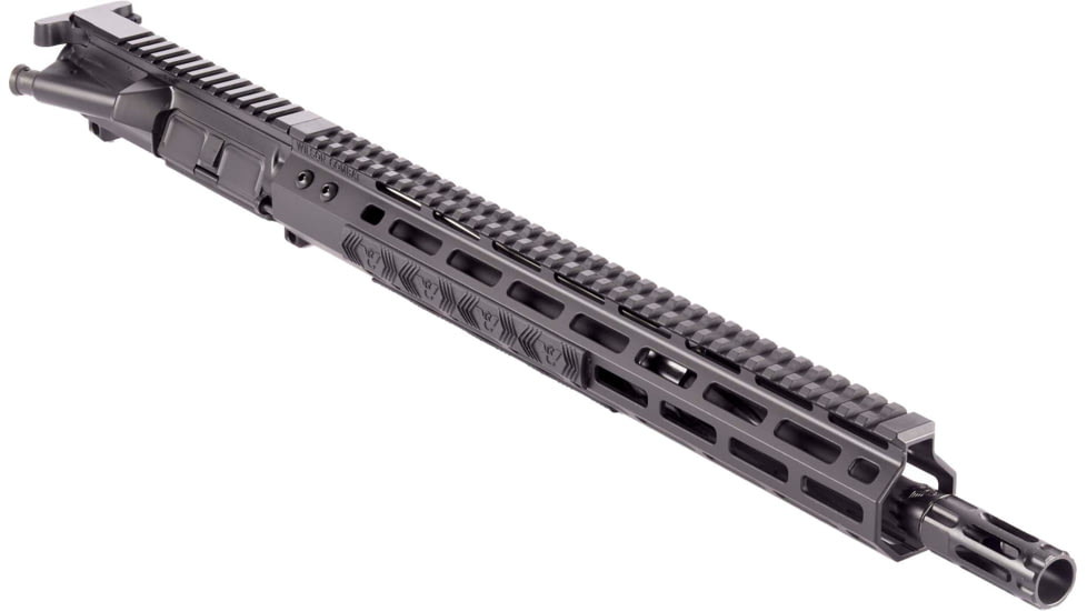 Wilson Combat Upper, Complete, Forged, 300 HAMR, Ranger, Mid Length, 16in, Round, Q-Comp, 1-13 Twist, Black, Black, TR-UF300HRAM16RQ13B