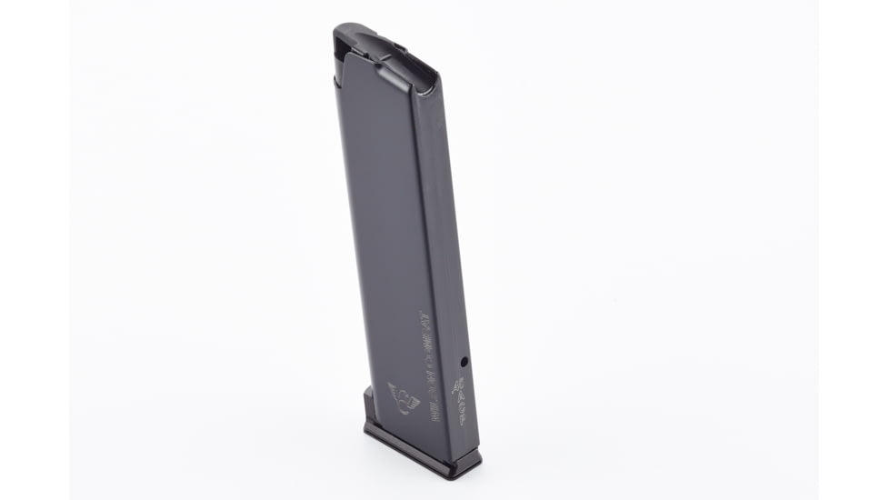 Wilson Combat Vickers Duty 1911 ETM-V Full-Size Magazine, .45 ACP, FS, 8 RD, Aluminum Base Pad, Black, 800-45FS8AB-8RD