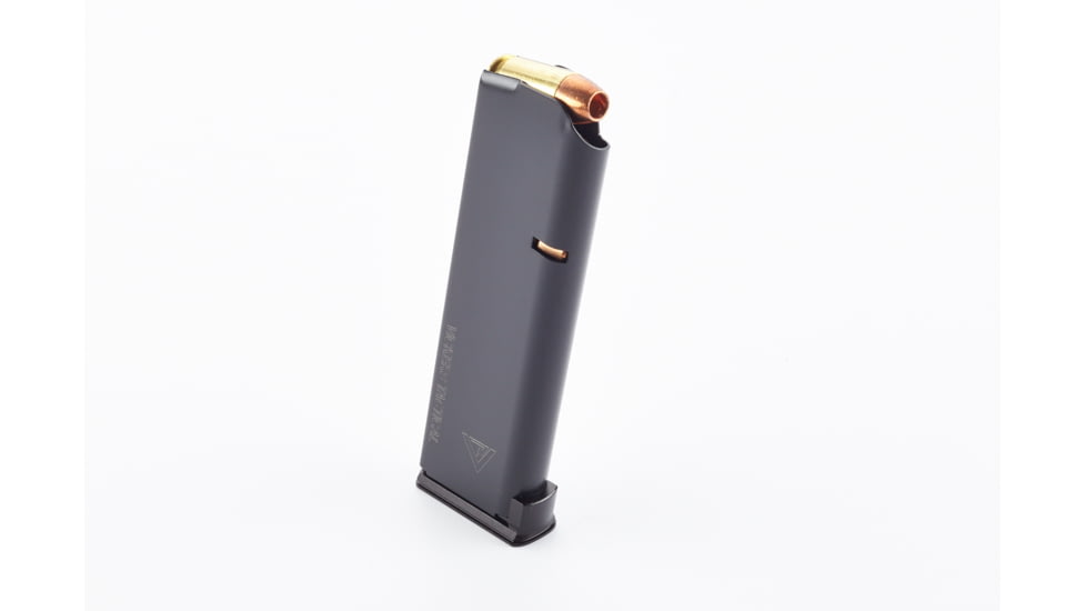 Wilson Combat Vickers Duty 1911 ETM-V Full-Size Magazine, .45 ACP, FS, 8 RD, Aluminum Base Pad, Black, 800-45FS8AB-8RD