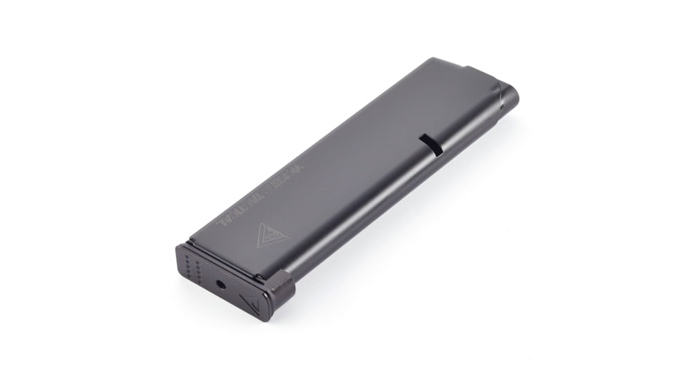 Wilson Combat Vickers Duty 1911 ETM-V Full-Size Magazine, .45 ACP, FS, 8 RD, Aluminum Base Pad, Black, 800-45FS8AB-8RD
