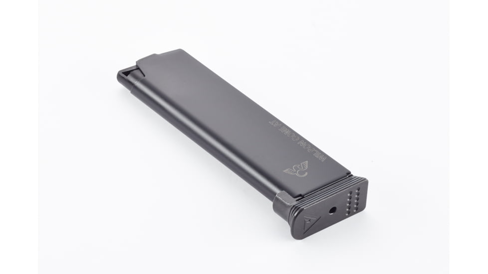 Wilson Combat Vickers Duty 1911 ETM-V Full-Size Magazine, .45 ACP, FS, 8 RD, Steel Base Pad, Black, 800-45FS8B-8RD