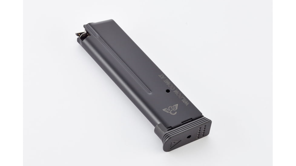 Wilson Combat Vickers Duty 1911 ETM-V Full-Size Magazine, 9mm, FS, 10 Rd, Steel Base Pad, Black, 800-9FS10B-10RD