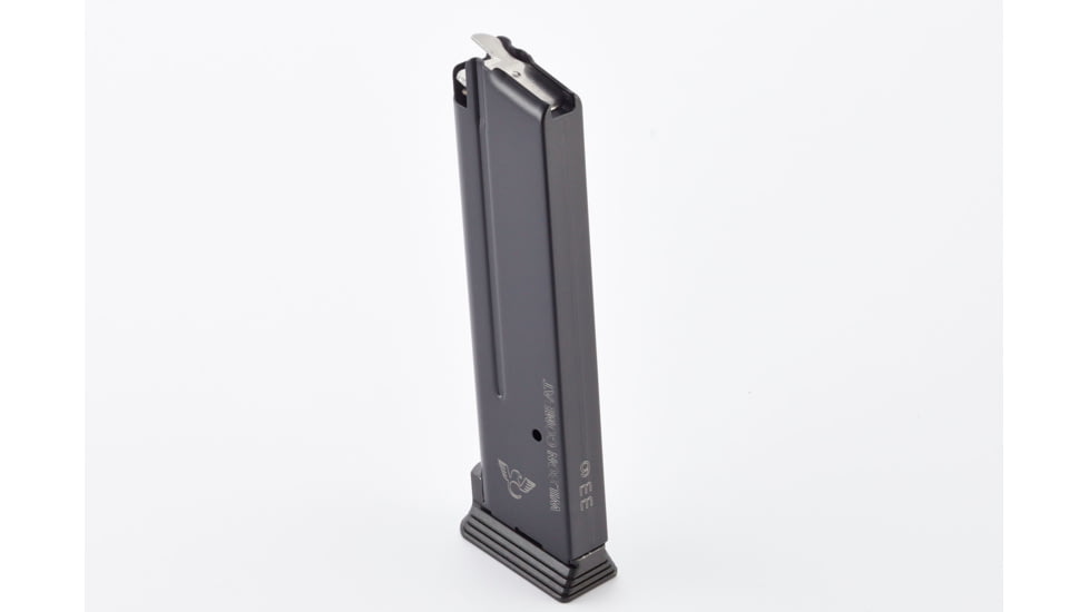 Wilson Combat Vickers Duty 1911 ETM-V Full-Size Magazine, 9mm, FS, 10 Rd, Steel Base Pad, Black, 800-9FS10B-10RD