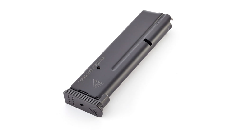 Wilson Combat Vickers Duty 1911 ETM-V Full-Size Magazine, 9mm, FS, 10 Rd, Steel Base Pad, Black, 800-9FS10B-10RD