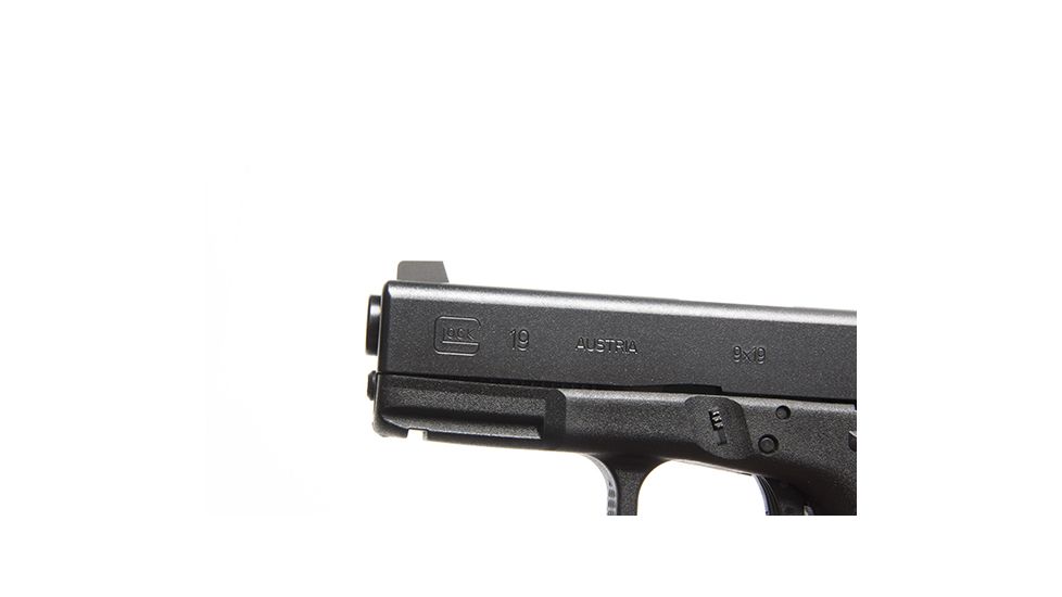 Wilson Combat Vickers Elite Snag Free Front Sight for Glock, .230in, Black Serrated 668BF230