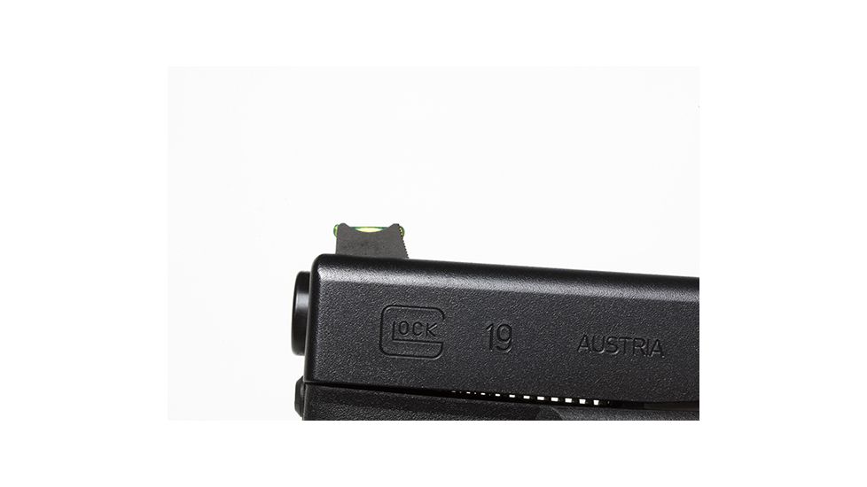 Wilson Combat Vickers Elite Snag Free Front Sight for Glock, .230in, Green Fiber Optic 668FOG230