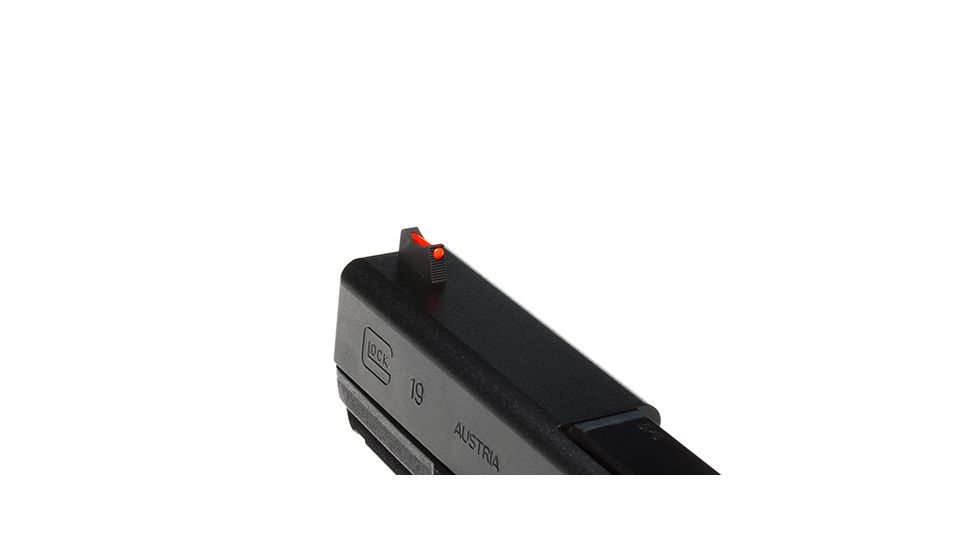 Wilson Combat Vickers Elite Snag Free Front Sight for Glock, .230in, Red Fiber Optic 668FOR230